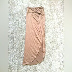 Asymmetrical Wrap Skirt